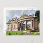 Ingang op de tabellen briefkaart (Voorkant / Achterkant)