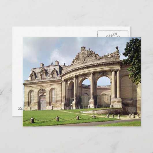 Ingang op de tabellen briefkaart (Voorkant / Achterkant)