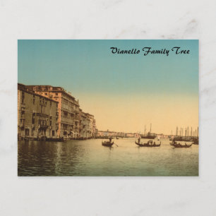 Ingang op het Grote Kanaal I, Venetië, Italië Briefkaart