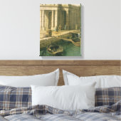 Ingang op het Grote Kanaal: Kijkend West, c.1738- Canvas Afdruk (Insitu (Slaapkamer))