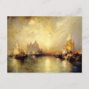 Ingang op het Grote Kanaal, Venetië Briefkaart