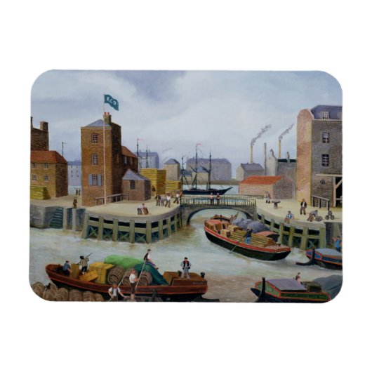 Ingang op het kanaal van Regent Magneet (Horizontaal)