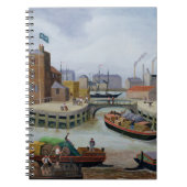 Ingang op het kanaal van Regent Notitieboek (Voorkant)