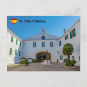 Ingang op het klooster van Monte Toro - Menorca, S Briefkaart (Voorkant)