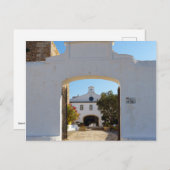 Ingang op het klooster van Monte Toro - Menorca, S Briefkaart (Voorkant / Achterkant)