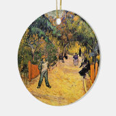 Ingang op het openbare park door Vincent van Gogh Keramisch Ornament (Links)