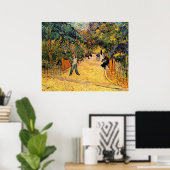 Ingang op het openbare park door Vincent van Gogh Poster (Thuiskantoor)