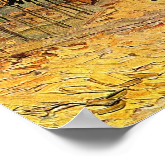 Ingang op het openbare park door Vincent van Gogh Poster (Hoek)