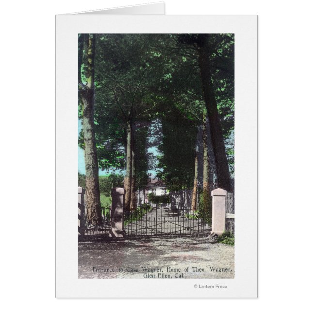 Ingang op het Uitzicht van Casa Theodore Wagner (Voorkant)