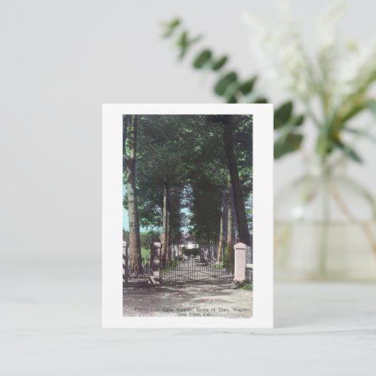 Ingang op het Uitzicht van Casa Theodore Wagner Briefkaart (Staand voorkant)
