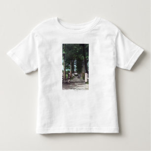Ingang op het Uitzicht van Casa Theodore Wagner Kinder Shirts