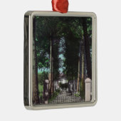 Ingang op het Uitzicht van Casa Theodore Wagner Metalen Ornament (Rechts)