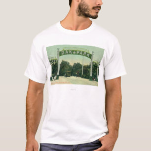 Ingang op het Uitzicht van het Oak Park T-shirt