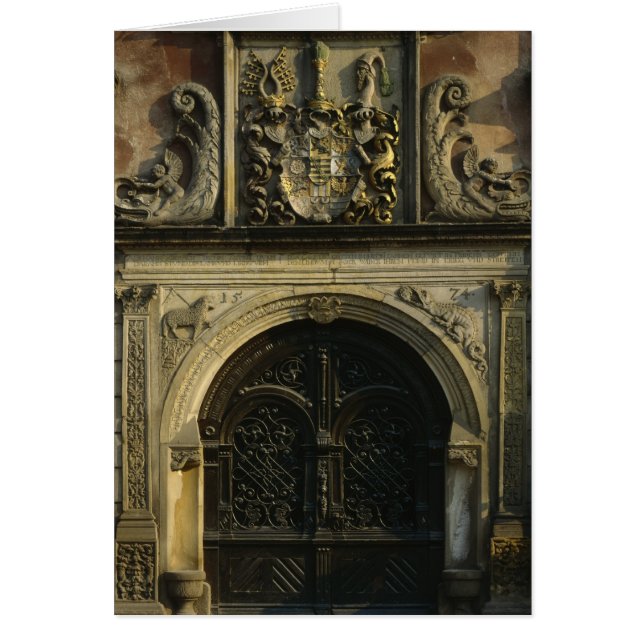 Ingang stadhuis (Voorkant)