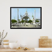 Ingang tot de Parijs Expo 1900 Vintage Poster (Keuken)