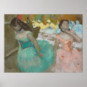 Ingang van de Gemaskerde Dancers Degas Canvas Prin Poster (Voorkant)