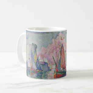 Ingang van de haven van La Rochelle, Paul Signac Koffiemok