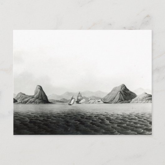 Ingang van de haven van Rio de Janeiro Briefkaart (Voorkant)