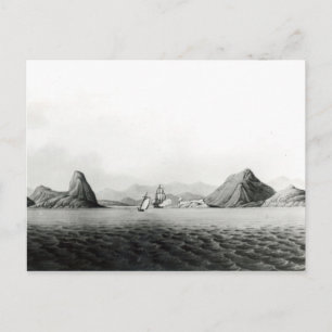 Ingang van de haven van Rio de Janeiro Briefkaart