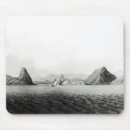 Ingang van de haven van Rio de Janeiro Muismat (Voorkant)