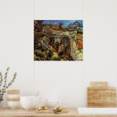 Ingang van de steengroeve, Saint-Remy door Vincent Poster (Keuken)