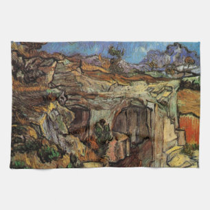 Ingang van de steengroeve, Saint-Remy door Vincent Theedoek