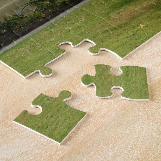 Ingang van het Hulihe'e Palace in Kailua-Kona, Haw Legpuzzel (Zijkant)