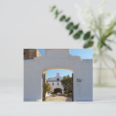 Ingang van het Monte Toro-klooster - Menorca, Span Briefkaart (Staand voorkant)