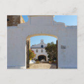 Ingang van het Monte Toro-klooster - Menorca, Span Briefkaart (Voorkant)