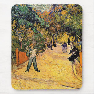Ingang van het publieke park door Vincent van Gogh Muismat