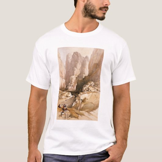 ingang van Petra, 10 maart 1839, bord 98 van T-shirt (Voorkant)