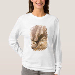 ingang van Petra, 10 maart 1839, bord 98 van T-shirt