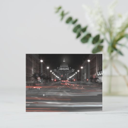 ingang vaticaan briefkaart (Staand voorkant)