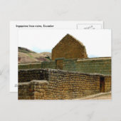 Ingapirca Inca ruins, Ecuador Briefkaart (Voorkant / Achterkant)