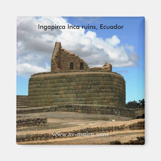 Ingapirca Inca ruins, Ecuador Magneet (Voorkant)