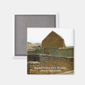 Ingapirca Inca ruins, Ecuador Magneet (Voorkant / Achterkant)