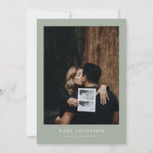 INGE Scandinavian Winter WreatBaby shower Kaart (Achterkant)