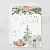 INGE Warm & Cozy Scandinavische kerstkaart Kaart (Voorkant)