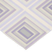 Ingebakken in krijt grijs lavendel geometrisch ont tafelkleed (Gekanteld)