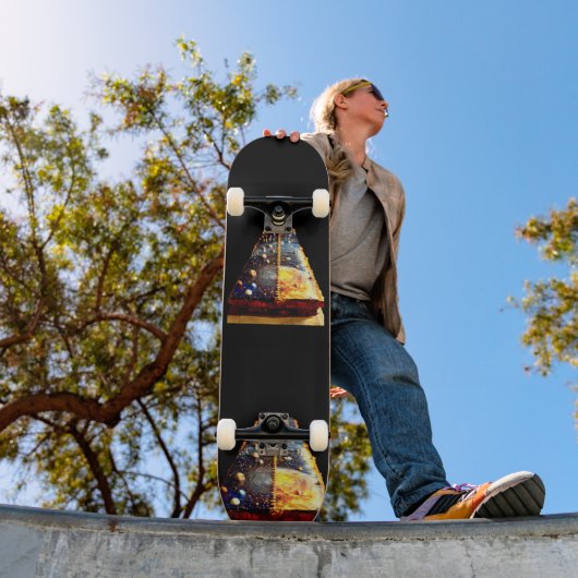 Ingebedde planeten persoonlijk skateboard (Buiten 1)