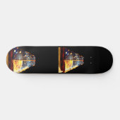 Ingebedde planeten persoonlijk skateboard (Horizontaal)
