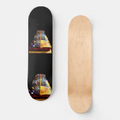 Ingebedde planeten persoonlijk skateboard (Voorkant)