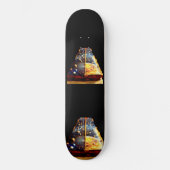 Ingebedde planeten persoonlijk skateboard (Voorkant)