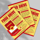 Ingeblikt Food Drive Charity Fundraiser Flyer