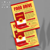 Ingeblikt Food Drive Charity Fundraiser Flyer