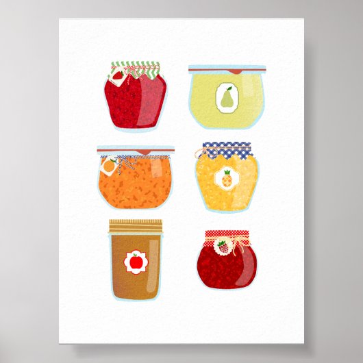 Ingeblikt voedsel - Gemengde jam Poster (Voorkant)