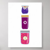 Ingeblikt voedsel - Gemengde jam Poster (Voorkant)