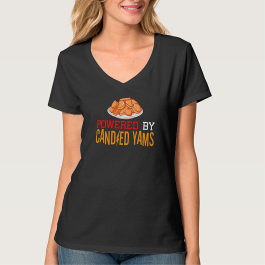 Ingeblikte aardappel Yam Sweet Potato Recipe Canne T-shirt (Voorkant)
