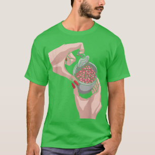 Ingeblikte brein Neuro Occult Gothic Emo Punk goti T-shirt