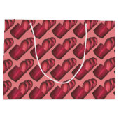 Ingeblikte cranberrysaus Thanksgiving Kerstmis Large Cadeautasje (Achterkant)